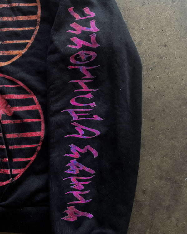 "MOSAIC" BLACK HOODIE